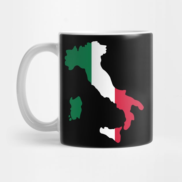 Italian Flag Italy Map by sweetsixty